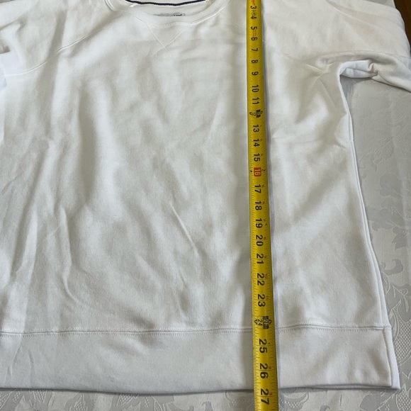 Champion Power Blend Fleece Sweatshirt Women’s White Size Large - Picture 10 of 11